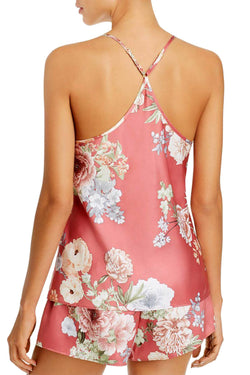 Flora Nikrooz Rosewater Arisa Floral Print Camisole / Short Lounge Set thumbnail 2