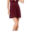 Flora by Flora Nikrooz Burgundy Bisou Burnout Chemise