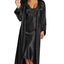 Flora by Flora Nikrooz PLUS Black Satin Stella Nightgown