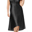Flora by Flora Nikrooz PLUS Black Satin Stella Nightgown