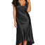 Flora by Flora Nikrooz PLUS Black Satin Stella Nightgown
