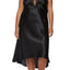 Flora by Flora Nikrooz PLUS Black Satin Stella Nightgown