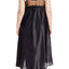 Flora by Flora Nikrooz PLUS Black Satin Stella Nightgown