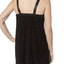 Flora by Flora Nikrooz PLUS Black Velvet-Knit Chemise