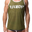 FlyBoy Army Green Tank Top