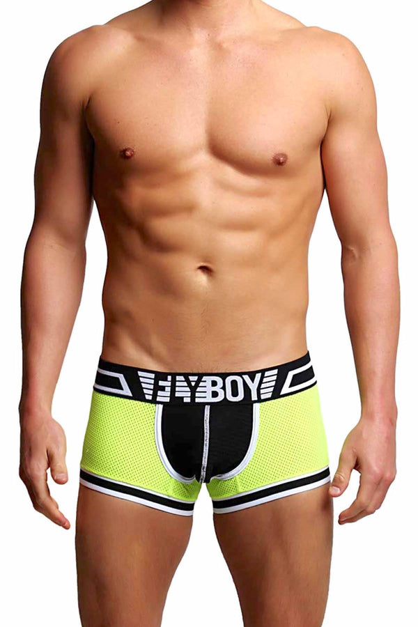 FlyBoy Chartreuse Tennis Trunk