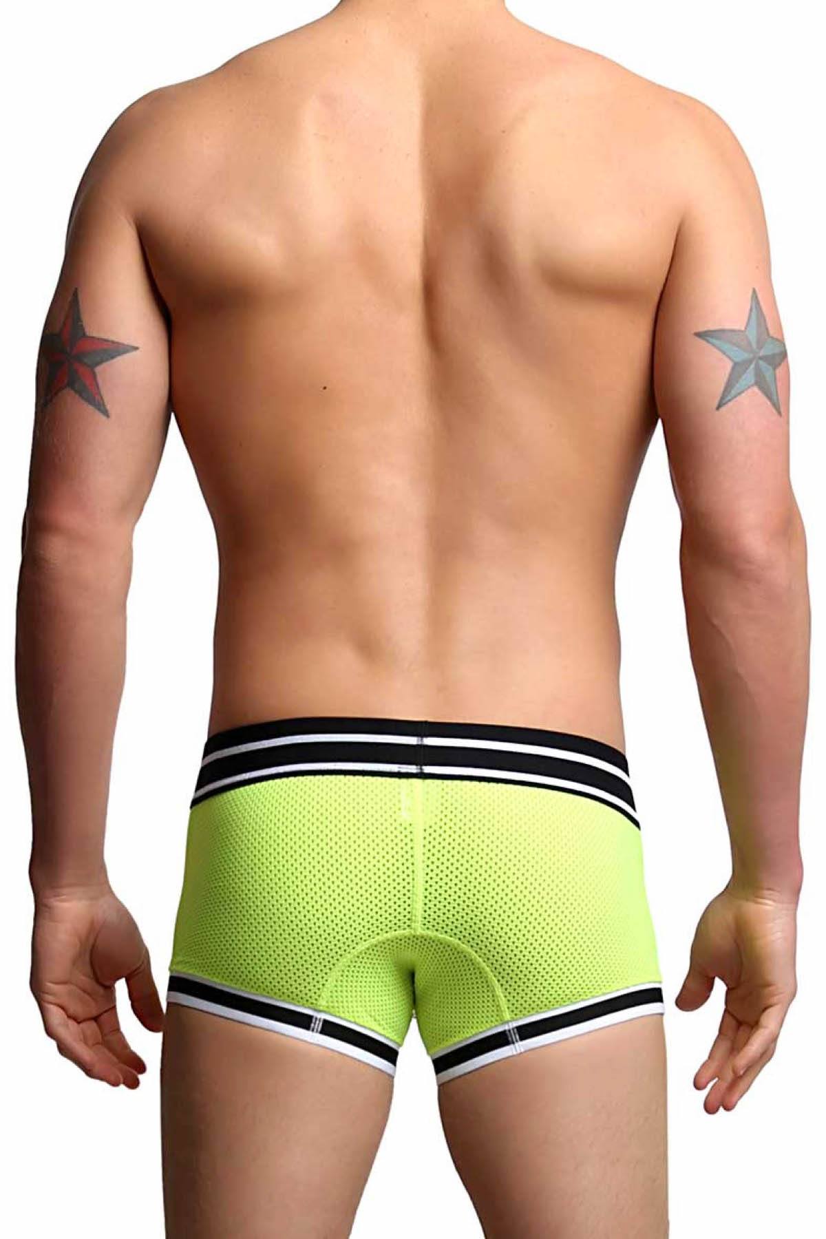FlyBoy Chartreuse Tennis Trunk