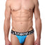 FlyBoy Fluorescent-Blue Sport Mesh Jockstrap