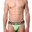 FlyBoy Fluorescent-Green Sport Mesh Jockstrap