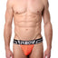FlyBoy Fluorescent-Orange Sport Mesh Jockstrap