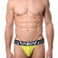 FlyBoy Fluorescent-Yellow Sport Mesh Jockstrap