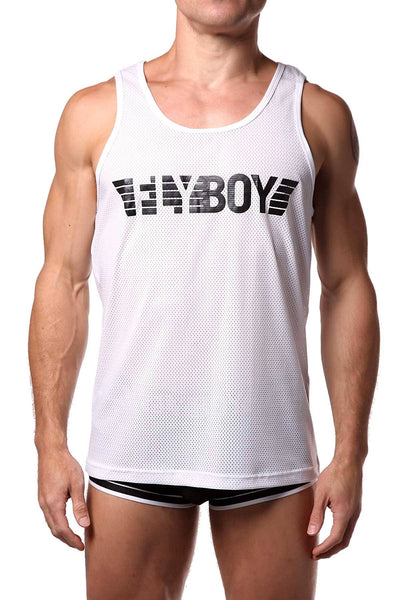 FlyBoy Ghost White Tank Top