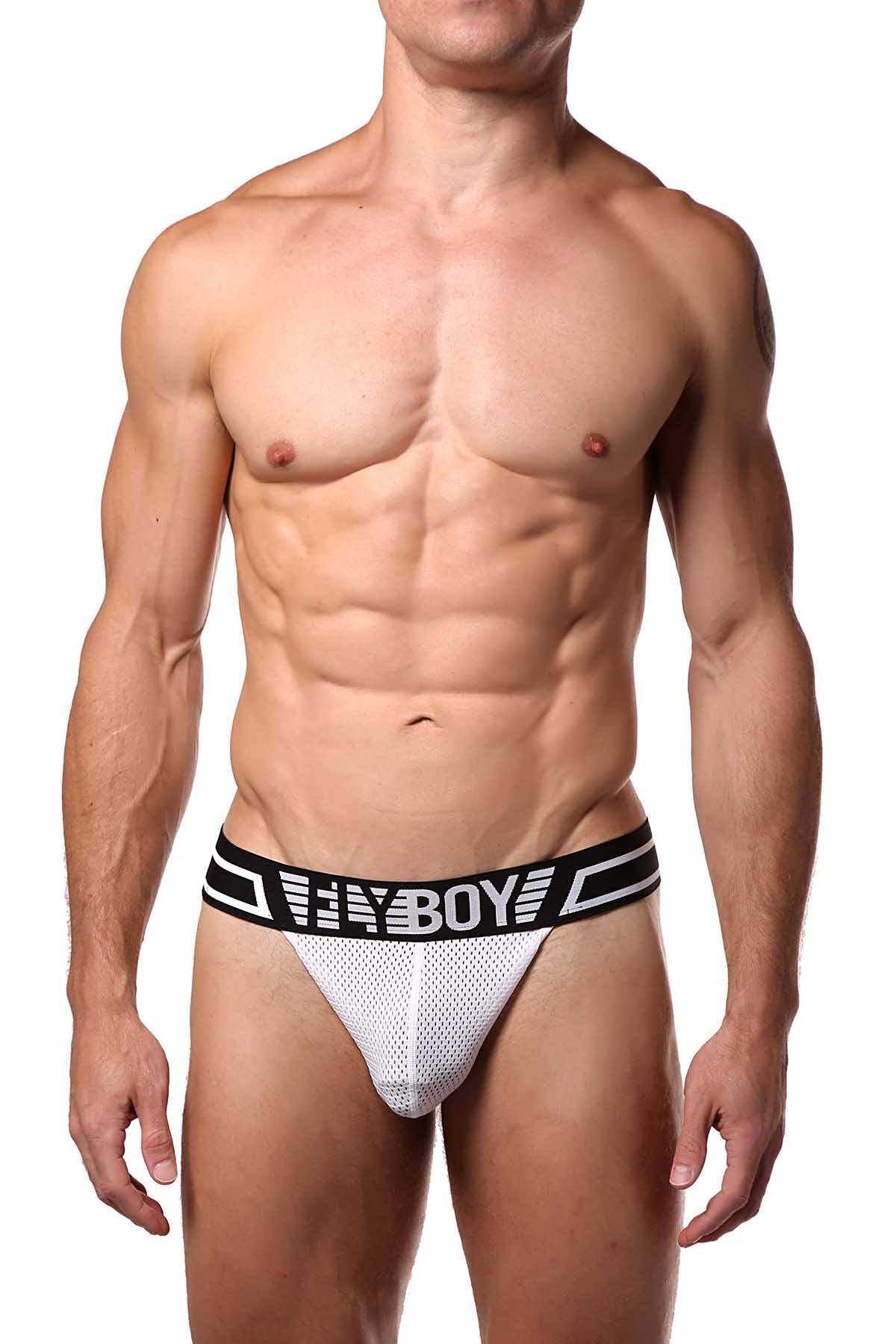 FlyBoy Ghost White Thong