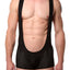 FlyBoy Jag-Black Plunge Singlet