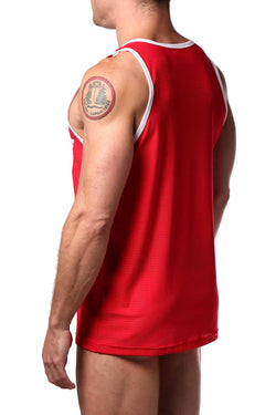 FlyBoy Sport Red Tank Top thumbnail 2