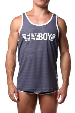 FlyBoy Wolf Grey Tank Top thumbnail 1