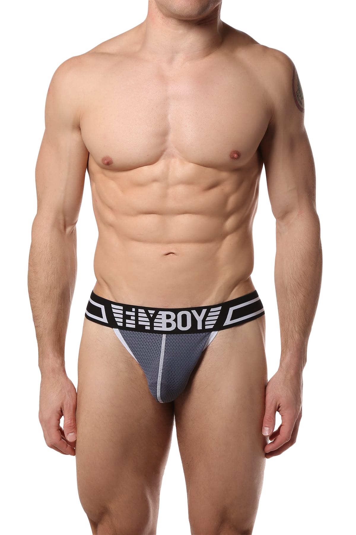 FlyBoy Wolf Grey Thong