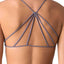 Free People Intimately Graphite Seamless Strappy Back Bralette