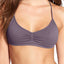 Free People Intimately Graphite Seamless Strappy Back Bralette
