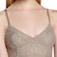 Free People Taupe Stretch Lace Cropped Bralette