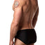 Freedom Reigns Black/Aqua-Camo Tech-Pro Swim Brief