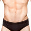 Freedom Reigns Black/Green-Camo Combat Swim Brief