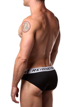 Freedom Reigns Black/Green-Camo Sport-Mesh Combat Brief thumbnail 2