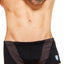 Freedom Reigns Black & Charcoal Applique Swimwear