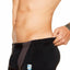Freedom Reigns Black & Charcoal Applique Swimwear