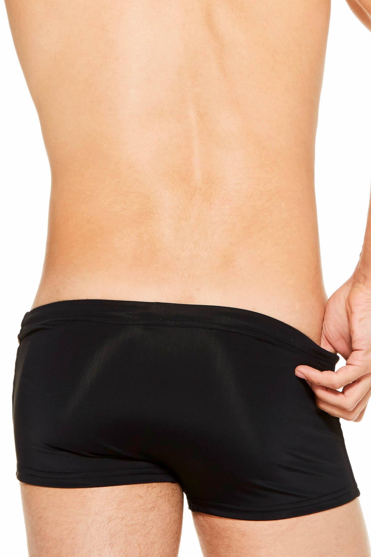 Freedom Reigns Black & Charcoal Applique Swimwear