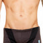 Freedom Reigns Charcoal & Black Applique Swim Trunk