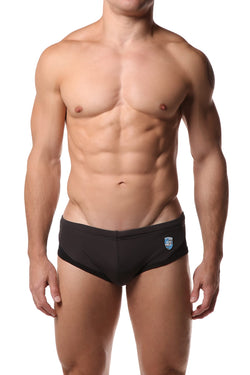 Freedom Reigns Charcoal & Black Swimwear thumbnail 2
