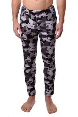 Freedom Reigns Grey-Camo/Black/Cyan Contrast Pant thumbnail 1