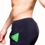 Freedom Reigns Navy/Lime Wave Boardshort