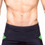 Freedom Reigns Navy/Lime Wave Boardshort
