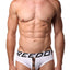 Freedom Reigns White/Green-Camo Sport-Mesh Combat Brief