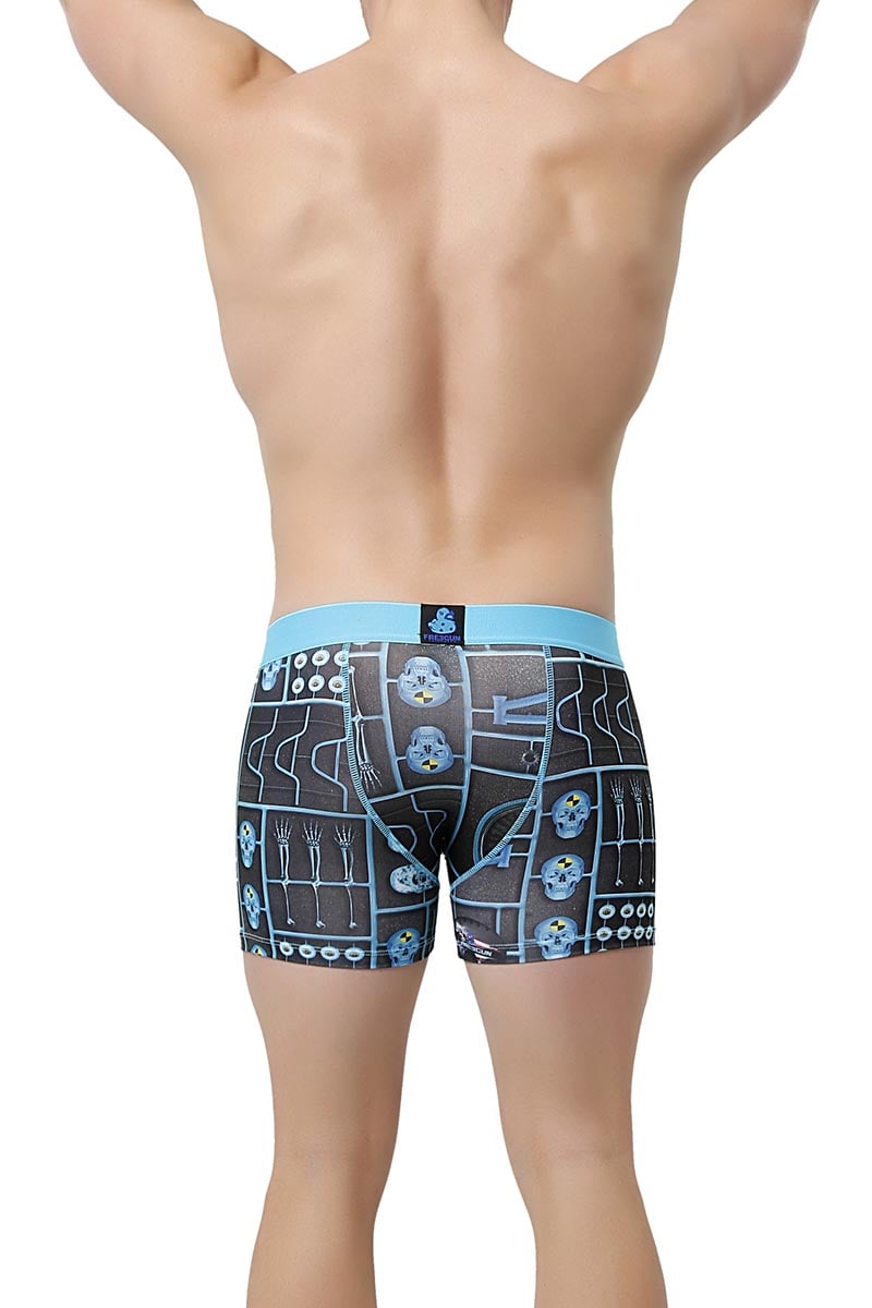 Freegun Blue Xray Boxer Brief