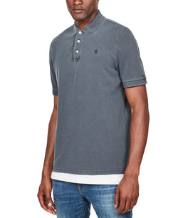 G-star Raw Halite Polo Shirt Mazarine Blue thumbnail 1