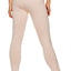GAIAM x Jessica Biel Peach-Whip Madison Mesh-Detail High-Rise Legging