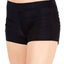 GO by Gossip Black Ruched Swim Boyshort