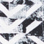 GO by Gossip Black/White Geo Graphic Content Swim Short