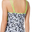 GO by Gossip Black/White 'Graphic Content' Tankini Top