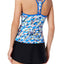 GO by Gossip 'Crossed Signals' Racerback Tankini Top in Royal