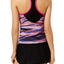 GO by Gossip Pink/Multi 'Speed Racer' Sport Mesh Racerback Tankini Top