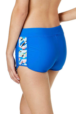 GO by Gossip Royal/Multi Crossed Signals Swim Short thumbnail 2