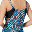 GO by Gossip Royal/Multi 'Light the Way' Layered Tankini Top