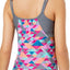 GO by Gossip 'Triangle Tango' Geo Layered Look Tankini Top in Pink