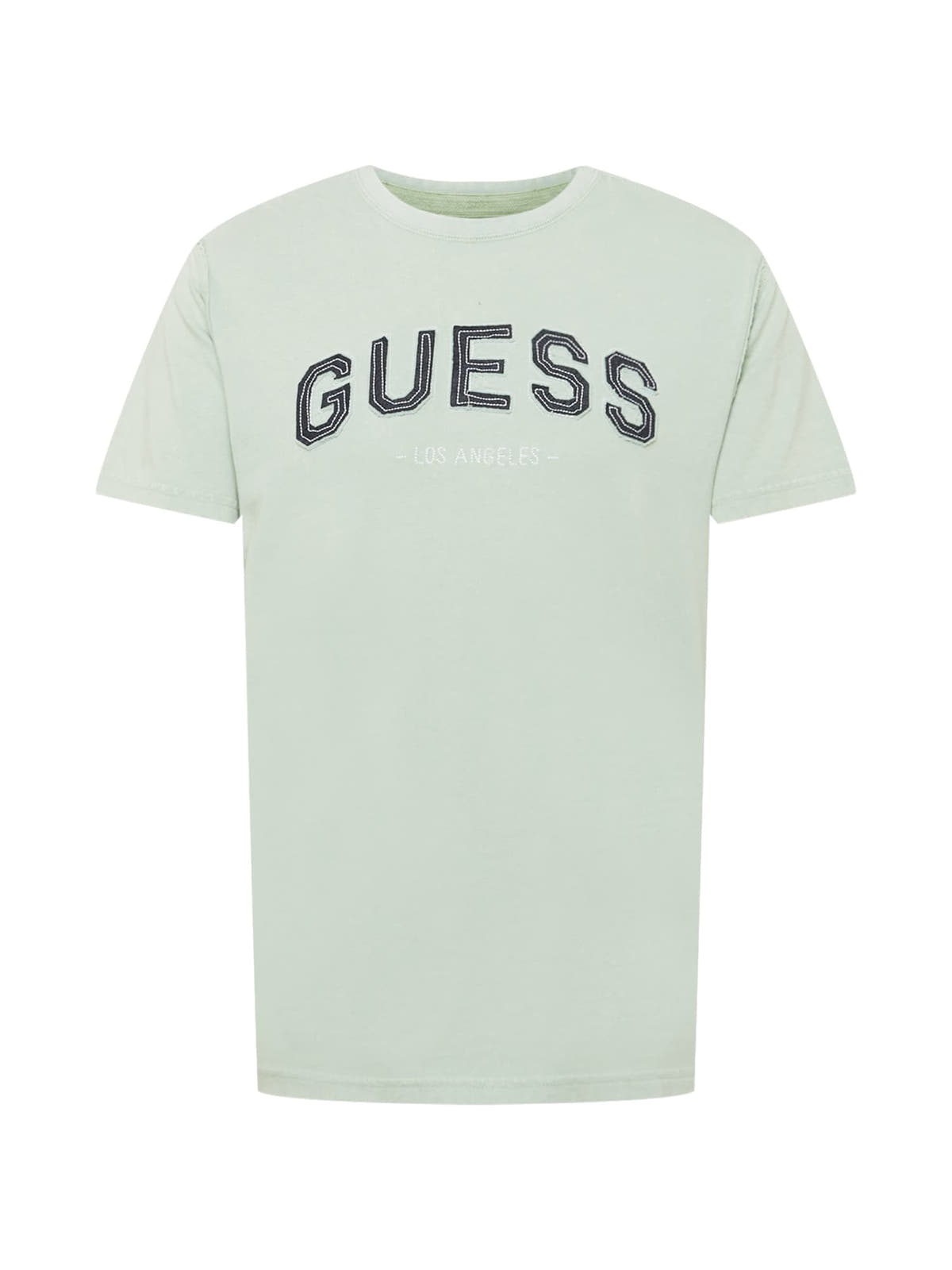 GUESS Mens Eco College Logo Graphic Quartz Stone