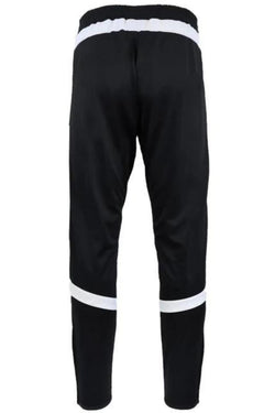 Galaxy Black Slim Fit Striped Joggers thumbnail 3