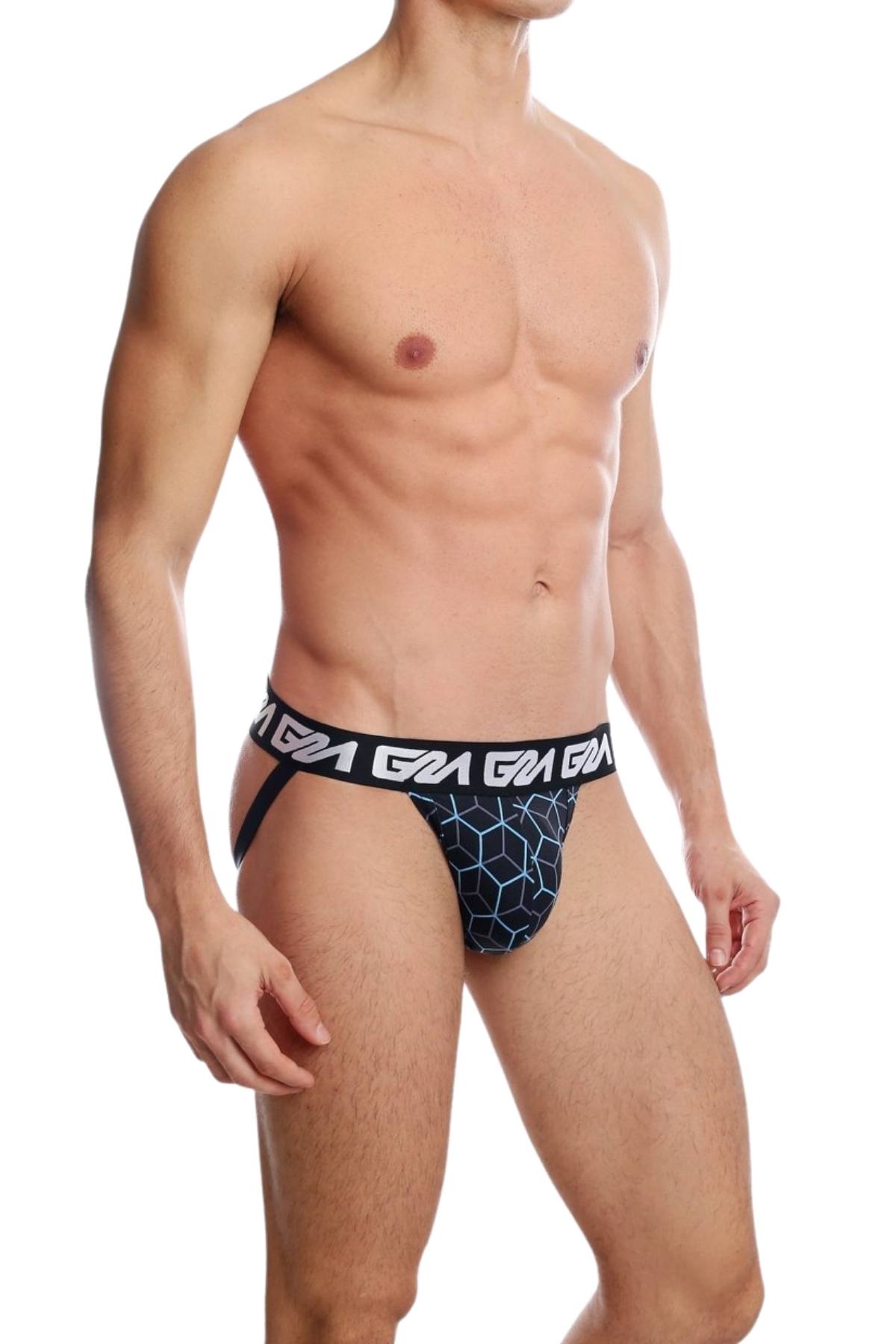 Garcon Model Blue Radiant Jock